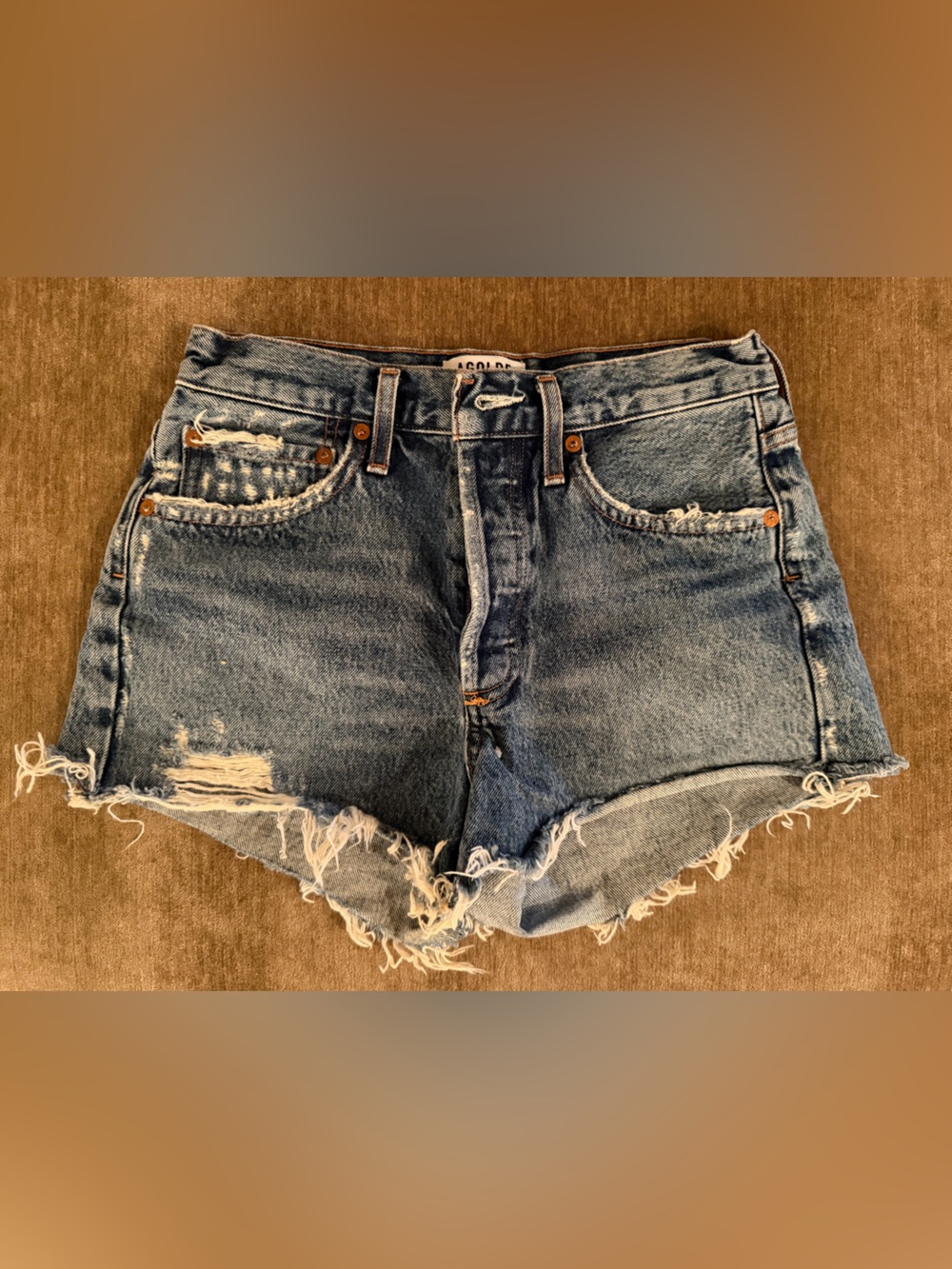 Agolde PARKER VINTAGE CUT OFF SHORT